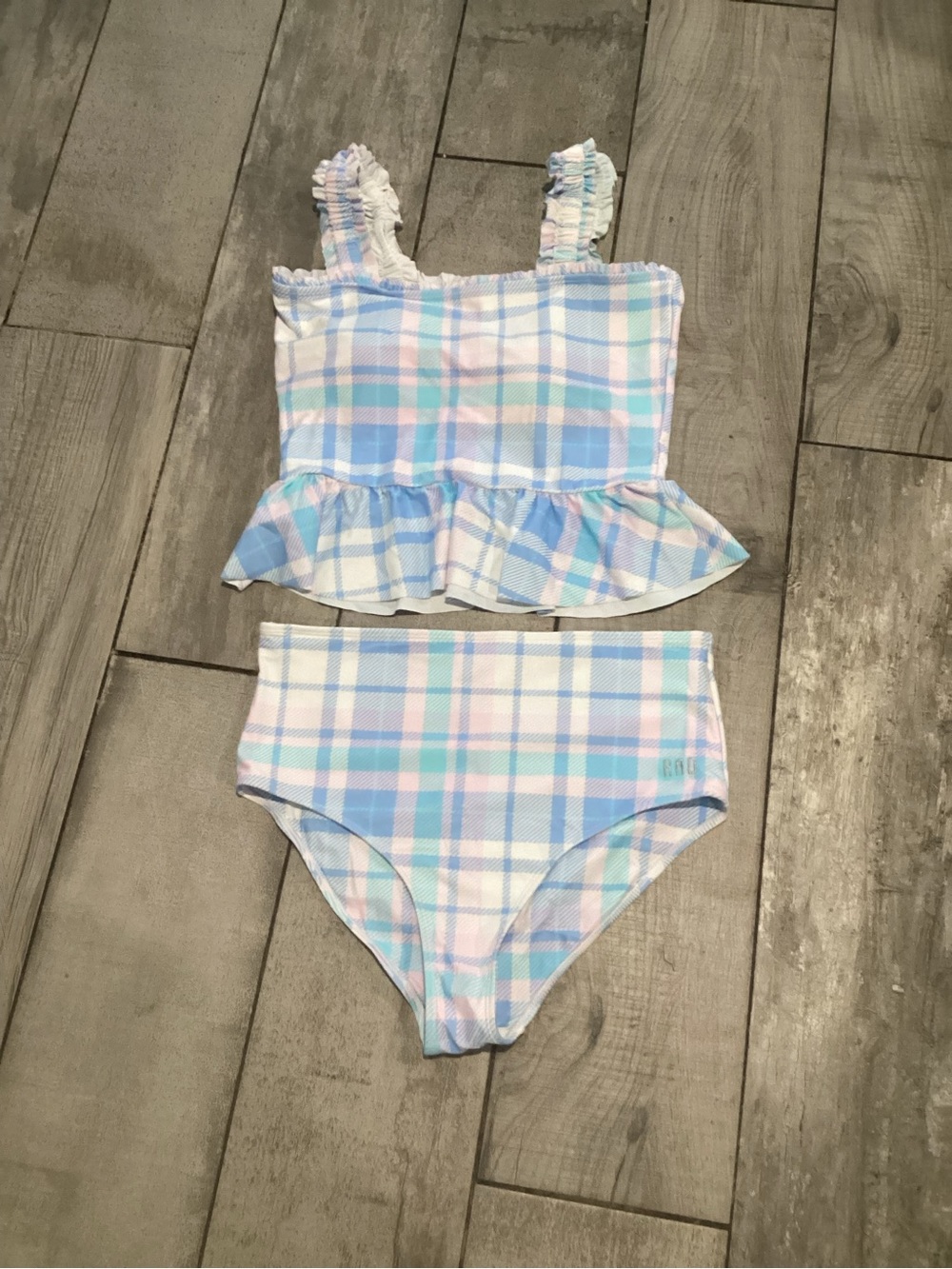 RAD Swim White Kids Pajama Top Size XXL
